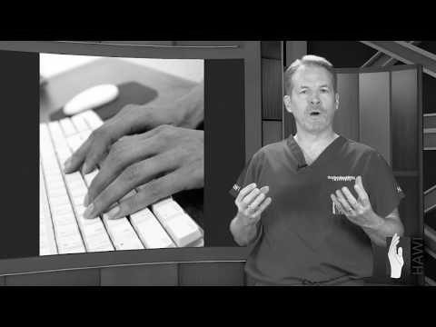 Title frame of our carpal tunnel syndrome explainer video.